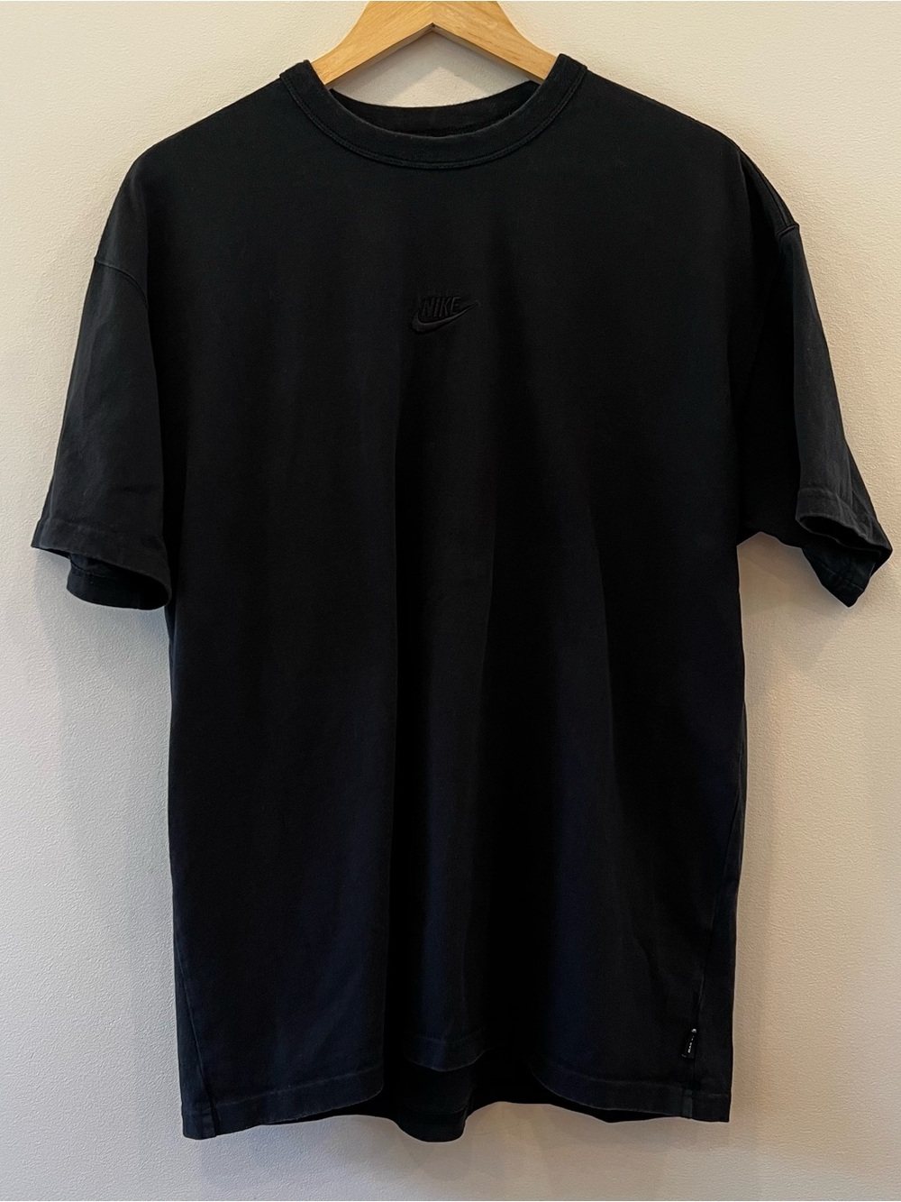 Men’s Nike Loose Fit Black Max 90 Heavyweight Cotton T-Shirt L
